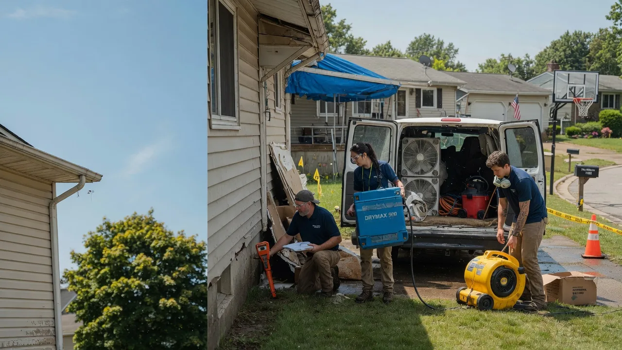 Ceiling Leak Cleanup in Balsam Lake, WI near me