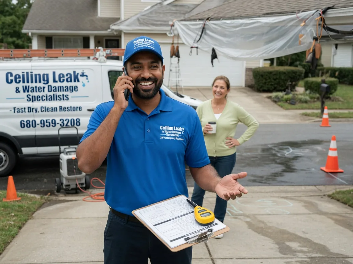 Ceiling Leak Cleanup Balsam Lake, WI FAQs
